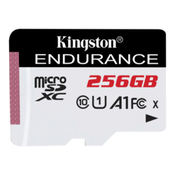 kingston SDCE/256GB 256GB microSDXC Endurance 95R/45W C10 A1 UHS-I Card Only