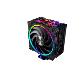 akasa AK-CC4022HP01 Soho H4 Plus, Multi-Platform 4-Heatpipe Addressable RGB Cooler with LGA1700 Support