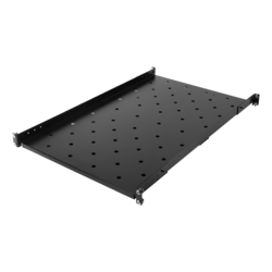 toten SG.0474.1901 System G kiinteä hylly 19"räkkiin, 1000/1200 mm, 100kg, musta