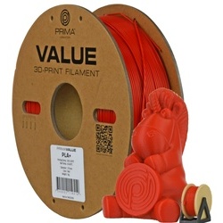 prima PV24-PLA-285-1000-RD PrimaValue PLA+ - Red - 2.85mm - 1kg