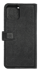 essentials 387065 IPhone 11 Pro, Leather wallet removable, black