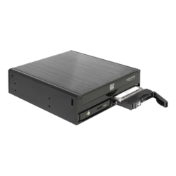 delock 47230 5.25? Mobile Rack for 1 x 5.25? Slim Drive + 2 x 2.5? SATA HDD / SSD