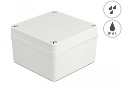 delock 60398 Installation Housing IP65 waterproof 125 x 125 x 75 mm grey