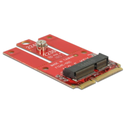 delock 63909 Adapter Mini PCIe > M.2 Key E slot