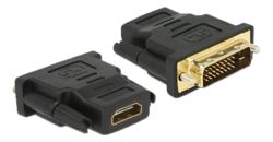 delock 65466 Adapter DVI 24+1 pin male > HDMI female
