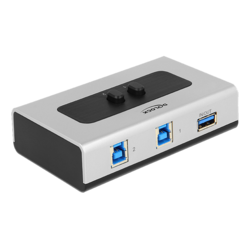 delock 87667 Switch USB 3.0 2 port manual bidirectional