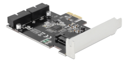 delock 90387 PCI Express Card to 2 x internal USB 3.0 Pin Header