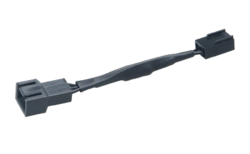 akasa AK-CBFA05-05 Fan speed reduction cable, 8cm, 20% reduction, 3pin, black