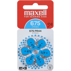 maxell 790420 PR44 (675) blue 6p