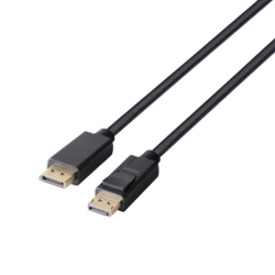 Deltaco DP8K-1050-LSZH DisplayPort cable, DP 1.4, 8K@30Hz, 5m, black