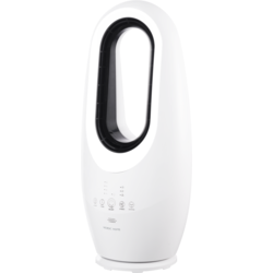 nordichome TX-LF01 Bladeless floor & table fan with a low noise level and remote, white