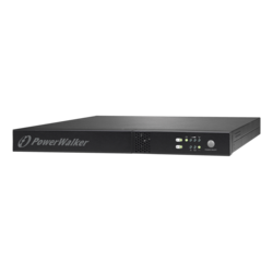 powerwalker 10120195 VFI 1000 R1U, 1000VA, 3x IEC outlets, 0.80 OPF, black