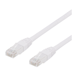 U/UTP Cat6 laitekaapeli, LSZH, 2m, valkoinen