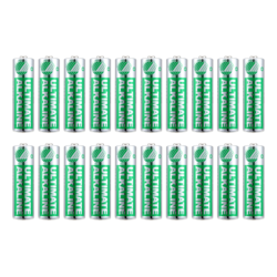 Deltaco ULTB-LR6-20P Ultimate Alkaline AA -paristo, Joutsenlippu-ympäristömerkki, 1,5 V, 20 pariston pakkaus