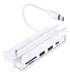 xtrememac XWH-UIM-13 Hub usb-c for new imac m1, 6 ports (hdmi, sd/msd cards, 2 * usb-a, us