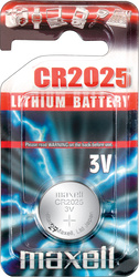 maxell 11239200 Lithium, 3V (CR2025), 1-pack