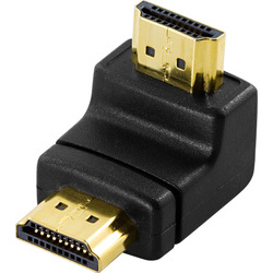 delock 65073 HDMI-adapter, 19-pin ma to ma, angled