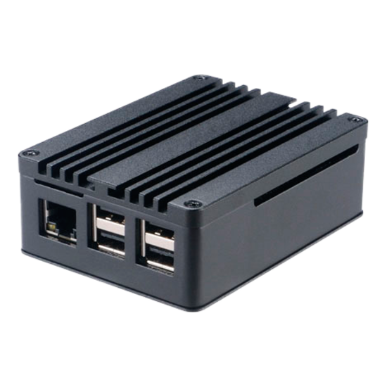 Fanless aluminium case for Raspberry Pi and Asus Tinker Board - akasa A-RA03-M1B