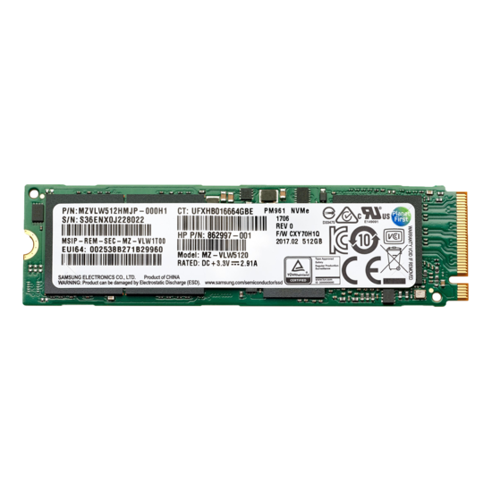 hpinc 1FU88AA 512GB M.2 2280 PCIe NVMe