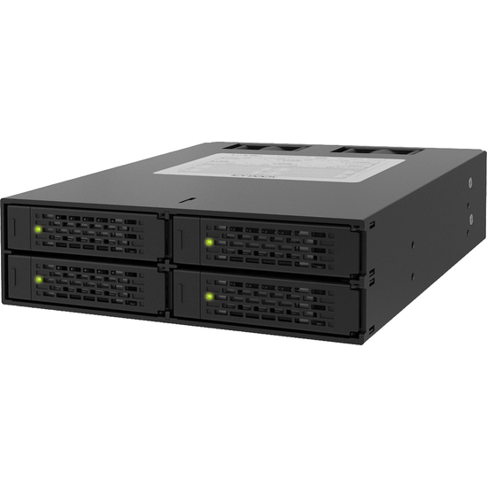 SATA cabinet for 4x2.5" drives, 1x5.25" slots - icydock MB994SP-4SB-1